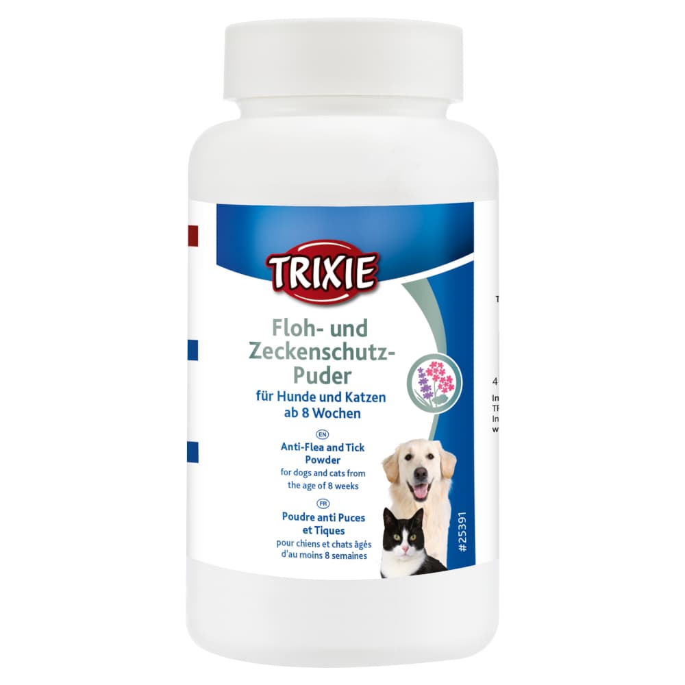 150 g Poudre antipuce et antitique Trixie pour chien
