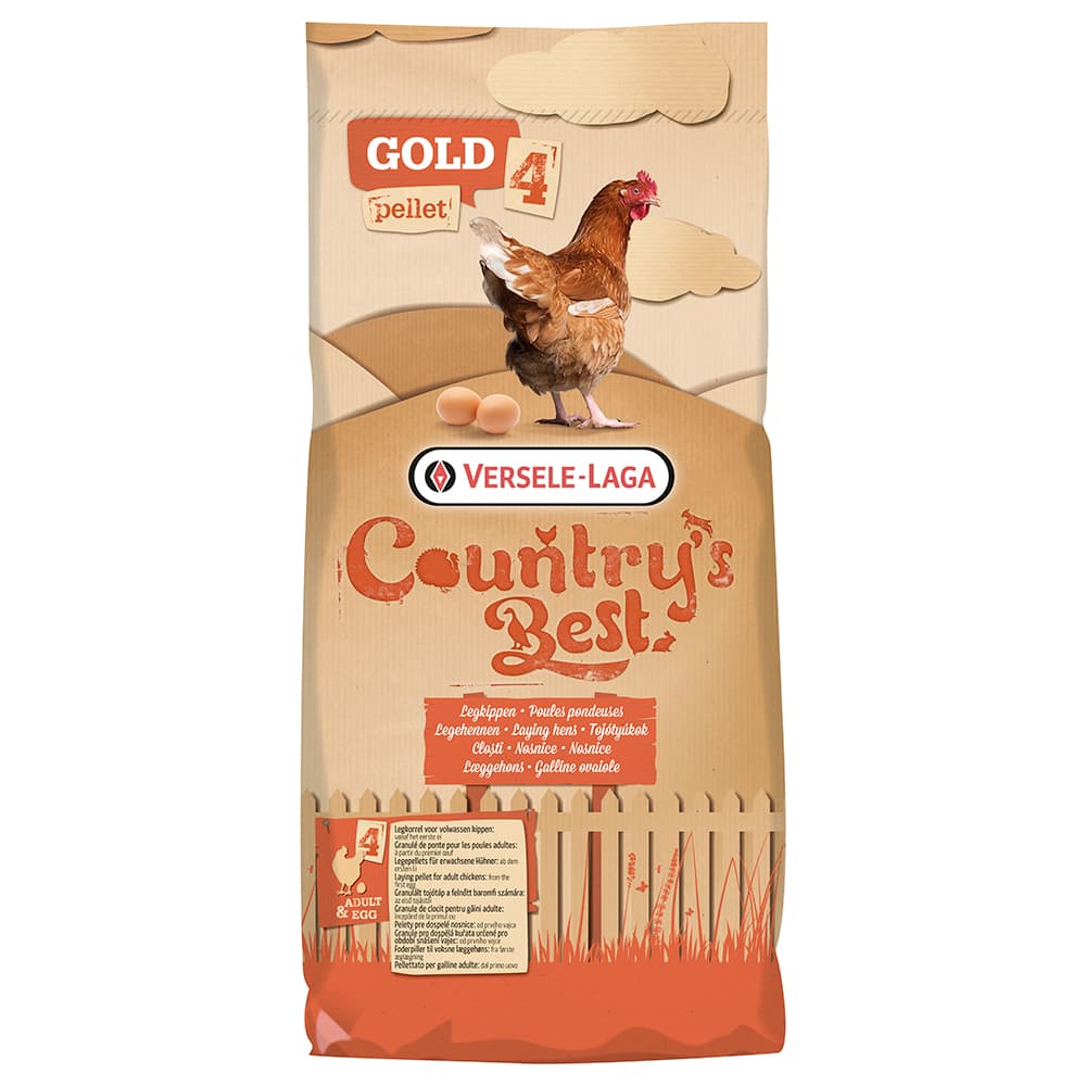 2x20kg Versele-Laga Country's Best GOLD 4 Pellet pour poules pondeuses