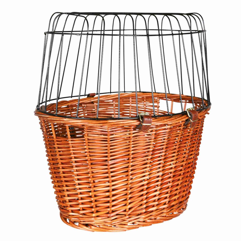 Trixie Panier avant pour vélo avec grille 44x33x48cm