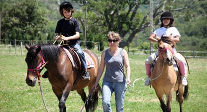 Balade à cheval près de Valence