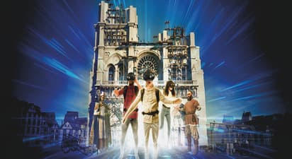 Expérience immersive en réalité virtuelle 'Éternelle Notre-Dame' Paris la Défense