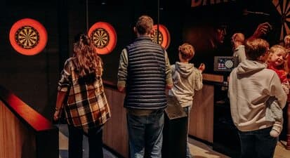 Shuffleboard ou fléchettes à L'Isle-Adam