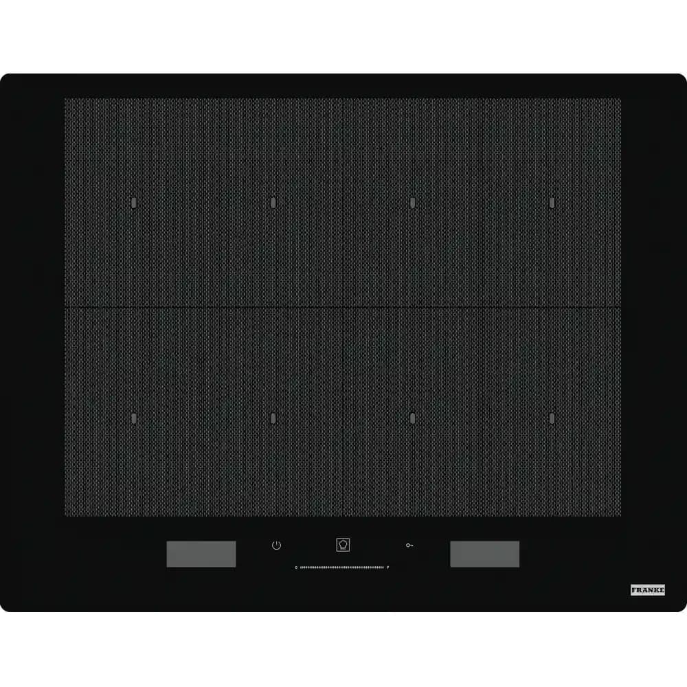Plaque à induction Mythos FMY 658, 8 zones de cuisson, verre noir