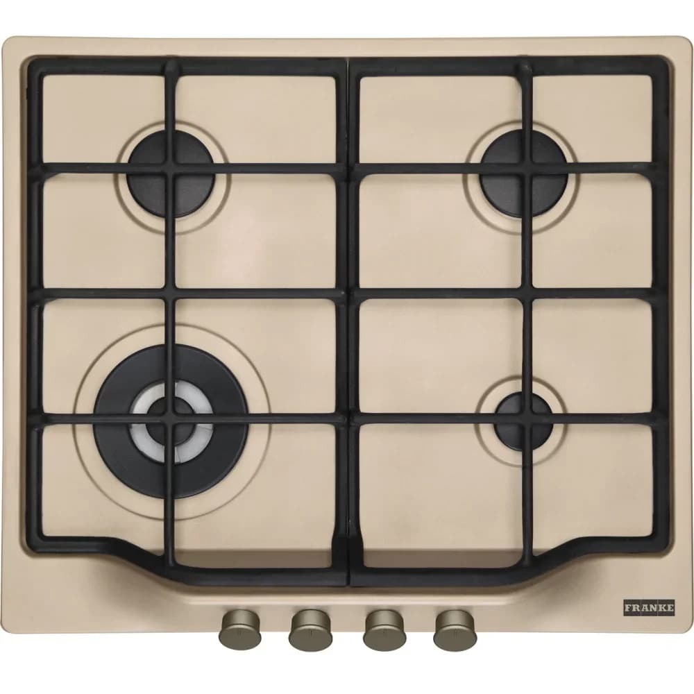 Plaque de cuisson à gaz 4 feux Country FCH 604, beige