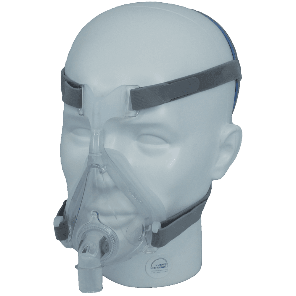 Masque bucco-nasal Quattro Air de ResMed, masque facial, ventilation en PPC, CPAP, apnée du sommeil