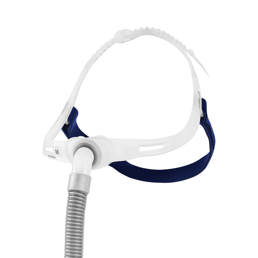 Masque nasal à coussin d'air Swift FX de ResMed, masque narinaire, très confortable et silencieux, ventilation en PPC, CPAP, apnée du sommeil