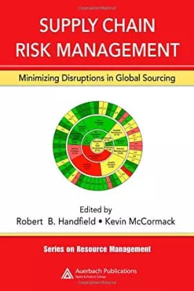 Supply Chain Risk Management: Minimizing Disruptions in Global Sourcing - Robert Handfield, Kevin P. McCormack