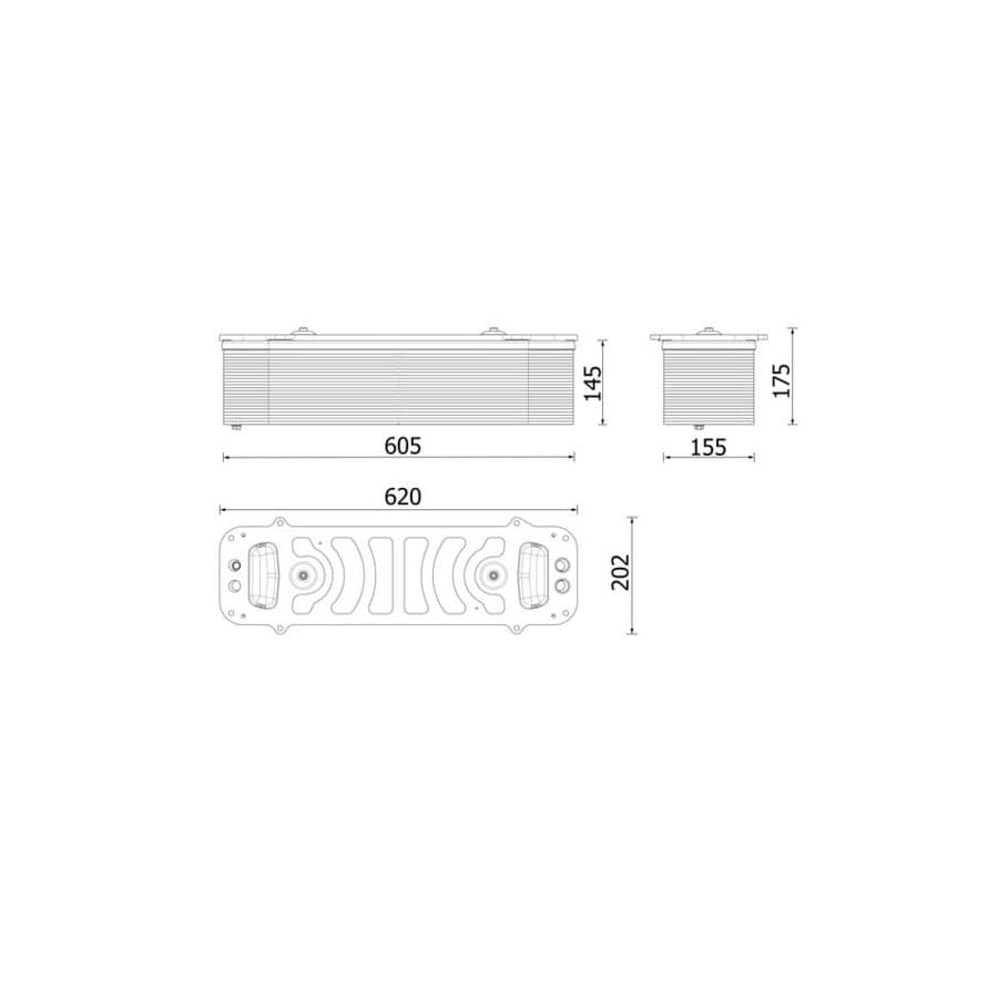 Intercooler, refroidisseur d'air de suralimentation