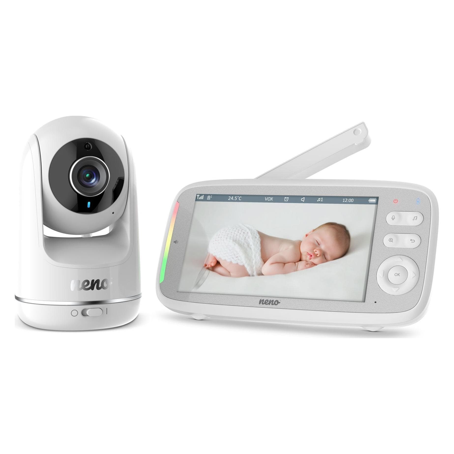 GCS, Babyphone, Neno Elektroniczna Niania 2 4ghz Z Kamerą Vista (300 m)