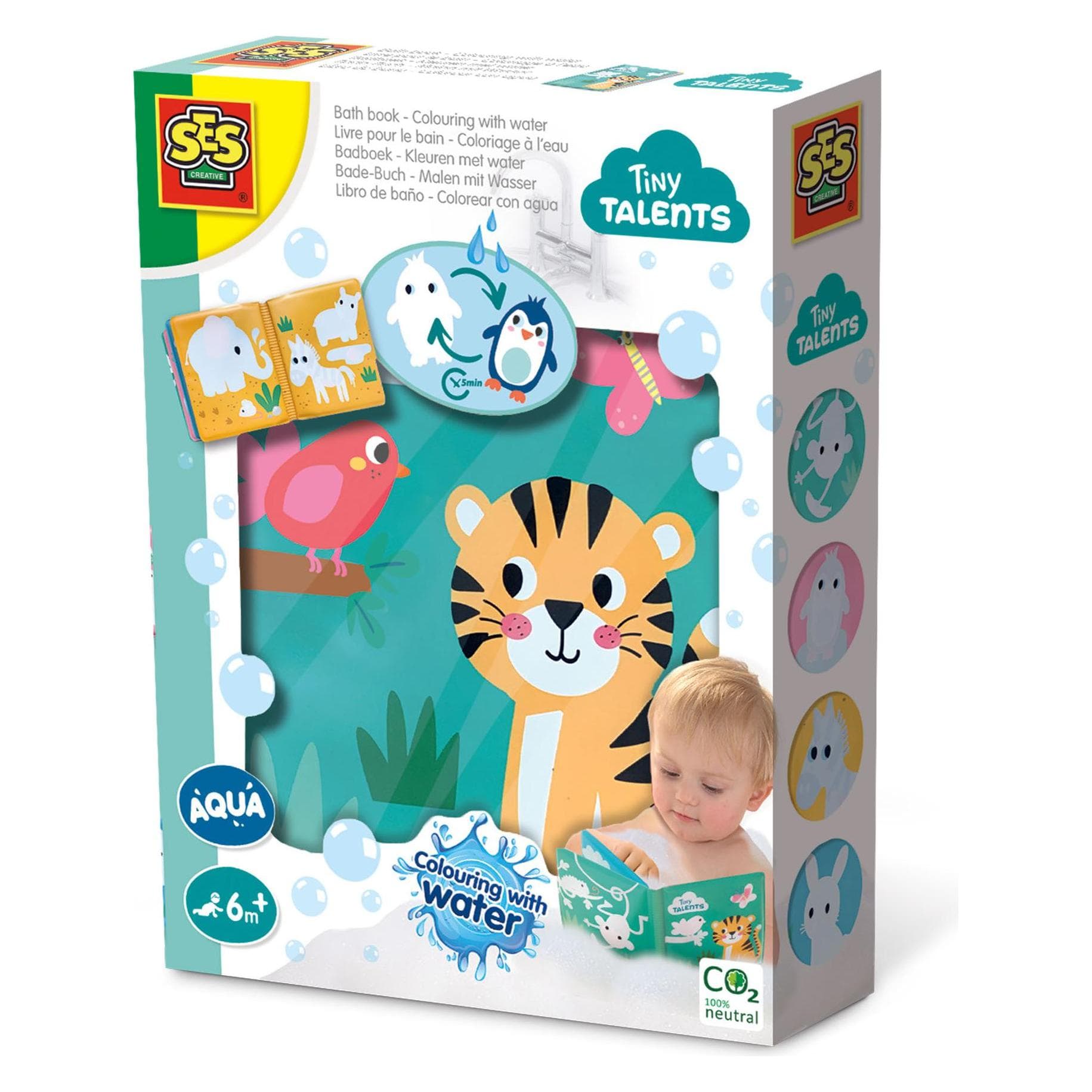 Ses Livre de bain Tiny Talents