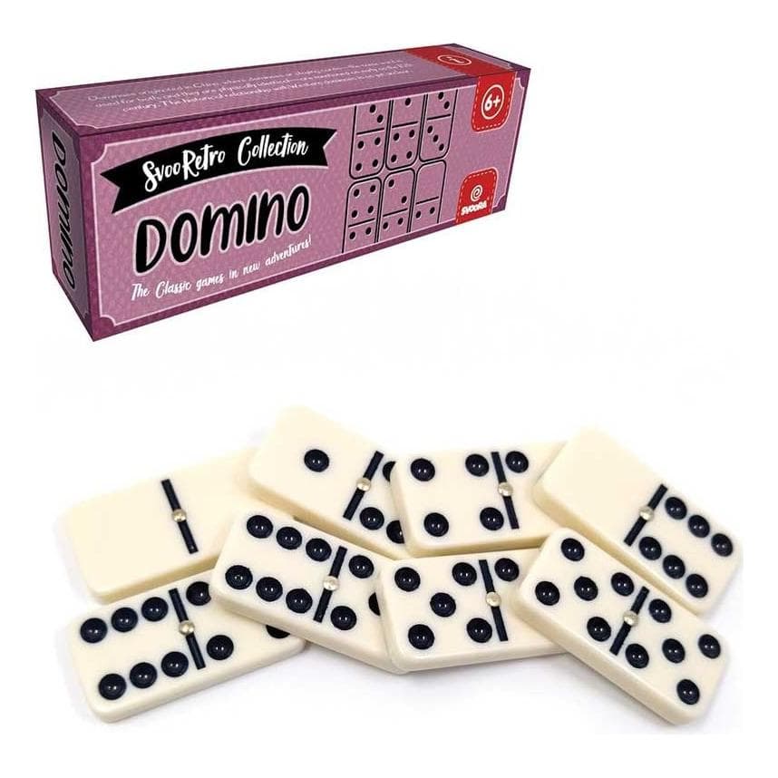 Svoora SvooRetro Table 'Dominoes' 28 pcs. 23131 from 5+ ans (Grec)