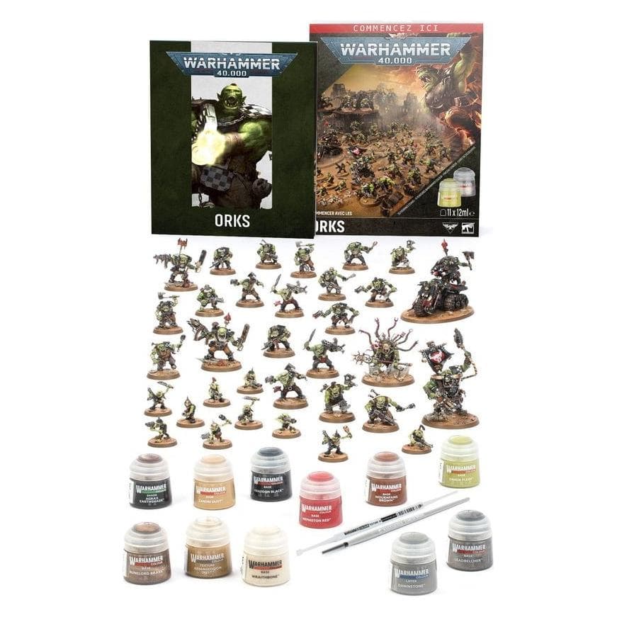 Games Workshop Warhammer 40k - S'initier aux Orks (Fr) (Matières plastiques)