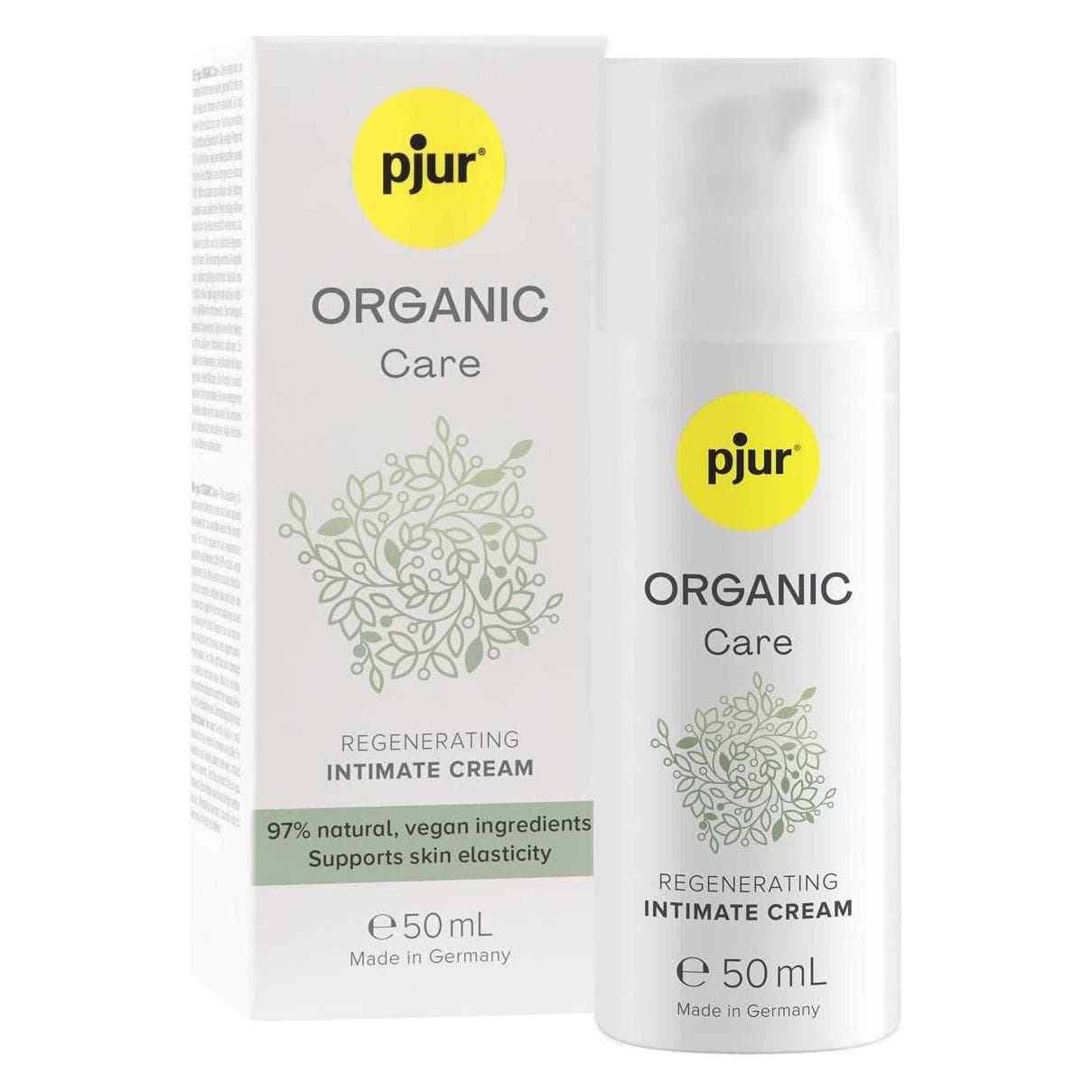 Pjur, Soins intimes, ORGANIC - Care - Regenerating Intimate Cream - 50 ml (Crème intime, 50 ml)