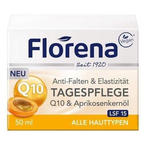 Florena, Soin des yeux, Q10 Anti-Rides Jour (Crème pour les yeux, 50 ml, Journée)