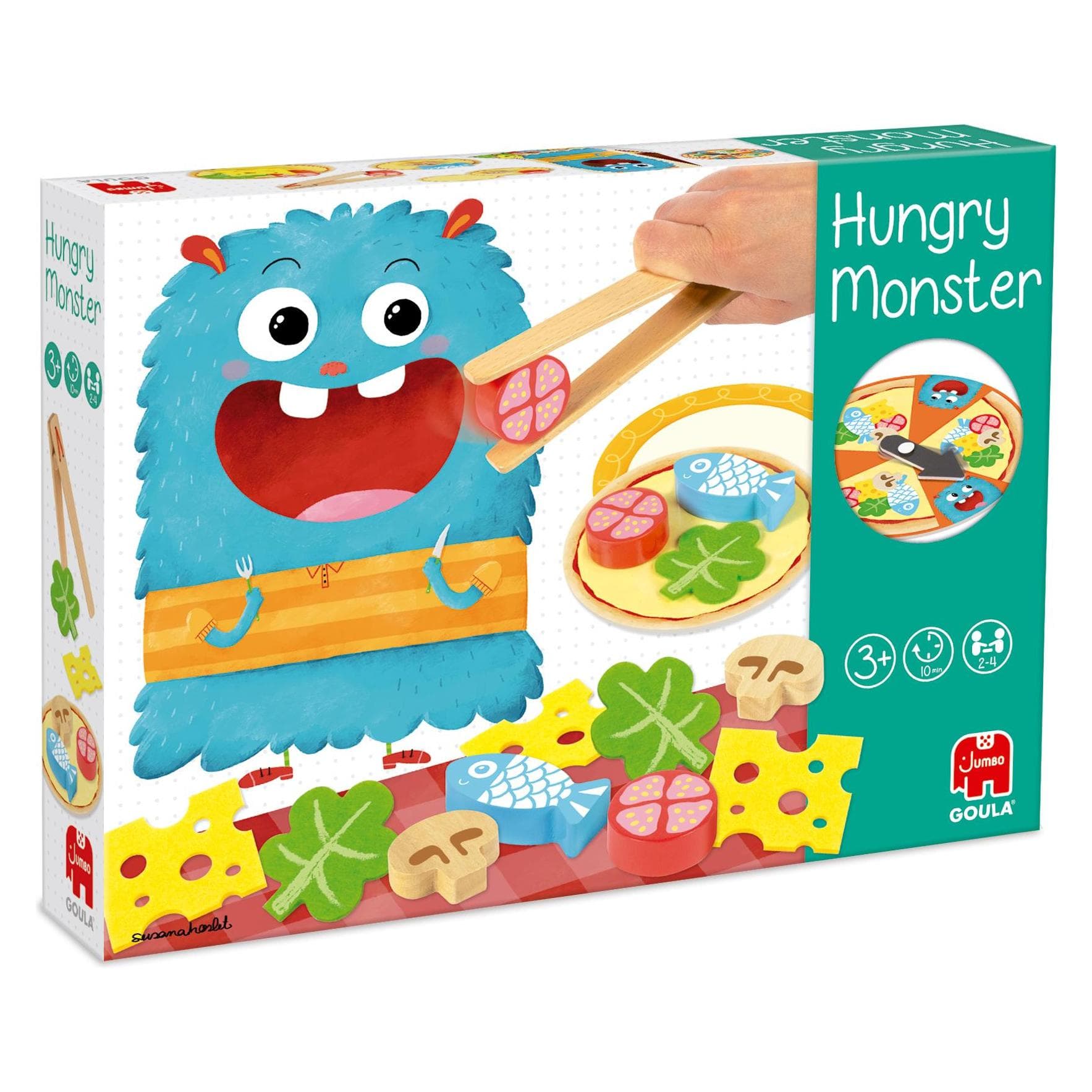 Goula Monstre affamé (Allemand, Anglais, Français, Néerlandais, 2 - 4 Joueur)
