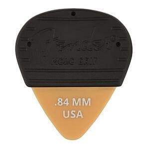 Fender Mojo Grip Delrin Pick 0.84 (3) (0.84 mm), Médiator