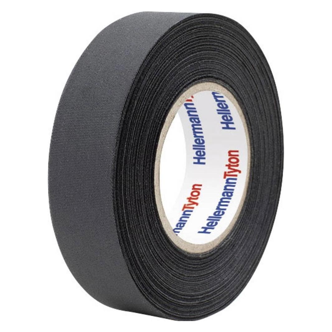HellermannTyton, Ruban adhésif, Bande tissée en polyester 25m (19 mm)