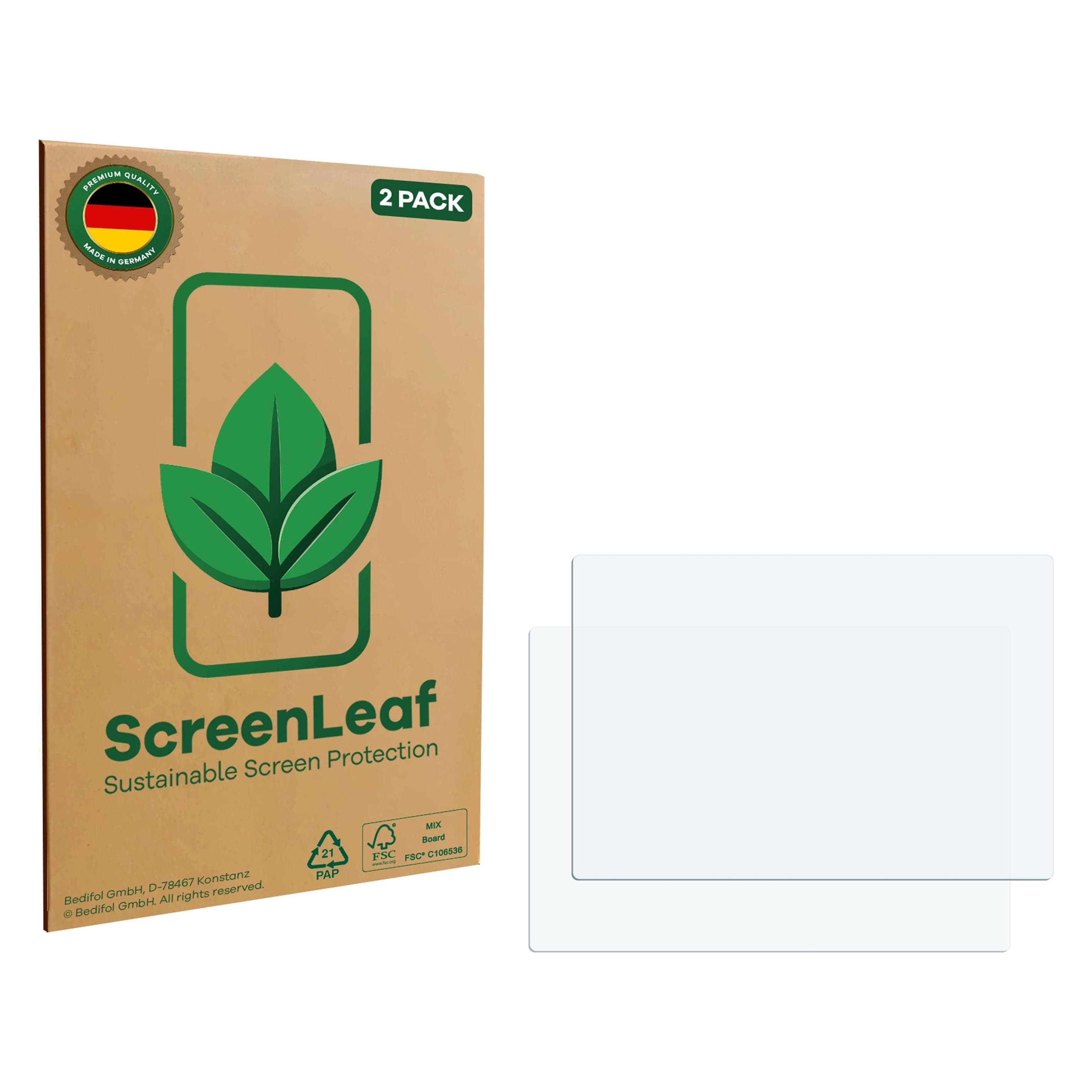ScreenLeaf Film de protection d'écran, Protection d'écran Écologique, Clear, Anti-Rayures, Film de protection des appareils
