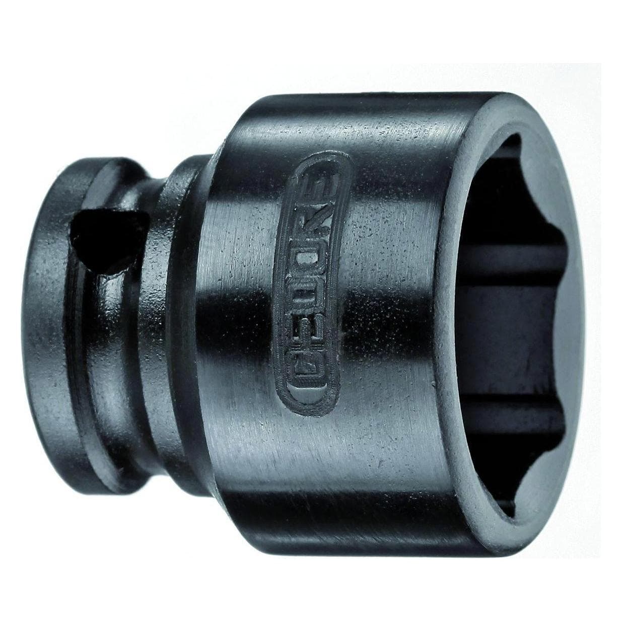 Gedore, Clé à douille + douilles, Douille à chocs 6 pans (7 mm)