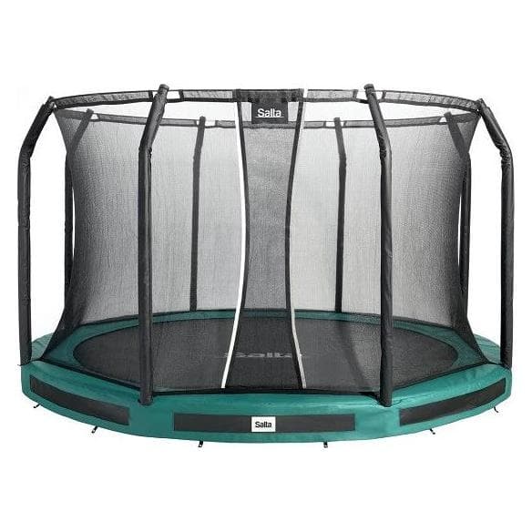 Salta Premium Ground - trampoline inground met veiligheidsnet - 396 cm - Groen (396 cm)