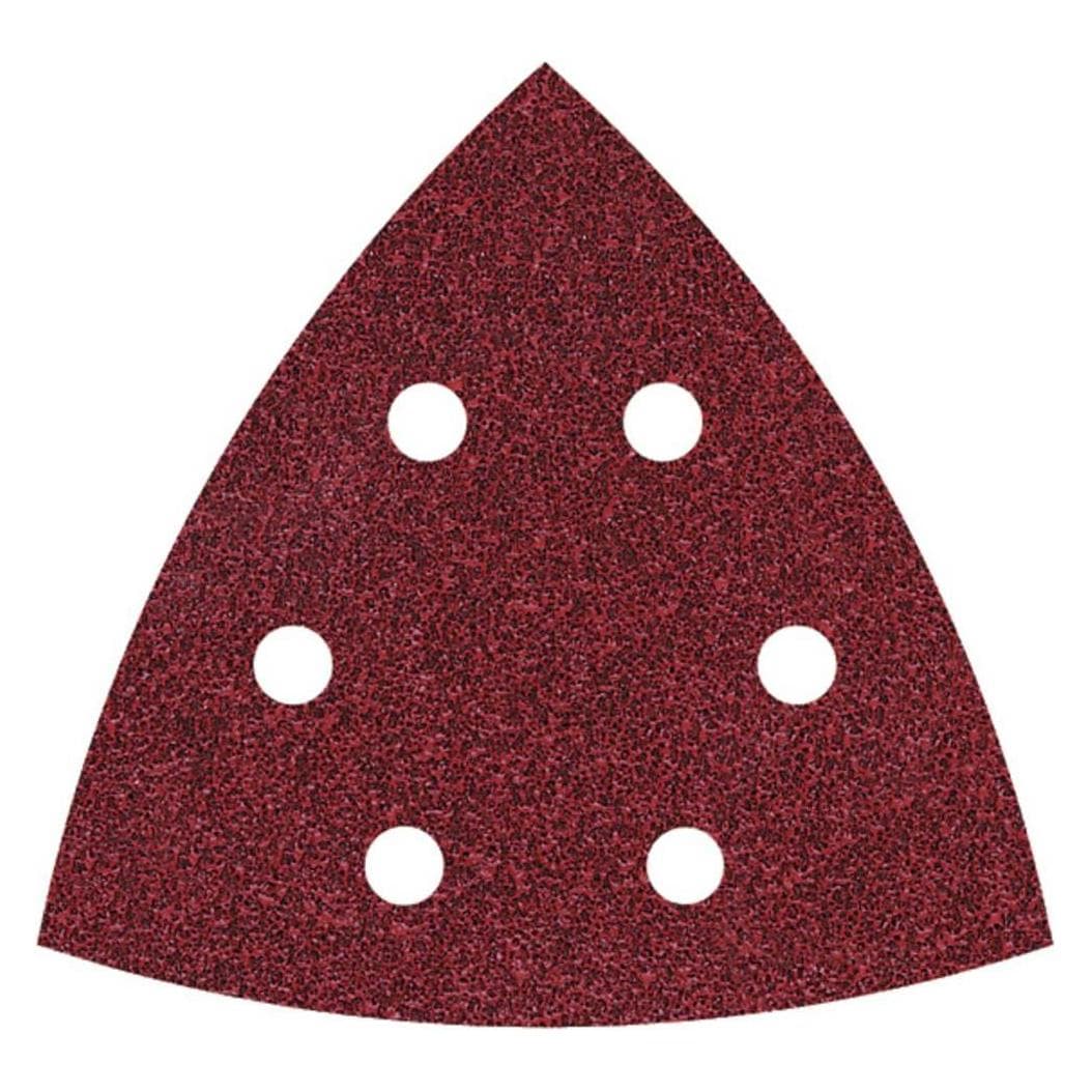 wolfcraft, Abrasifs, 1 jeu de 20 feuilles abrasives Delta 105mm (120, 240, 60)
