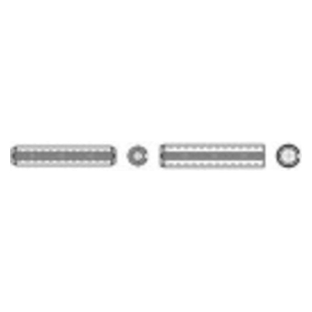 Toolcraft, Rivets, Goupilles de serrage (Ø x L) 6 mm x 28