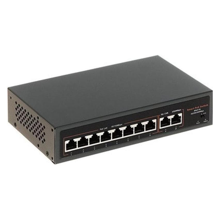 APTI Switch SWITCH POE POE0802G-120W ECO* 8-PORTOWY (8 ports), Switch réseau, Noir