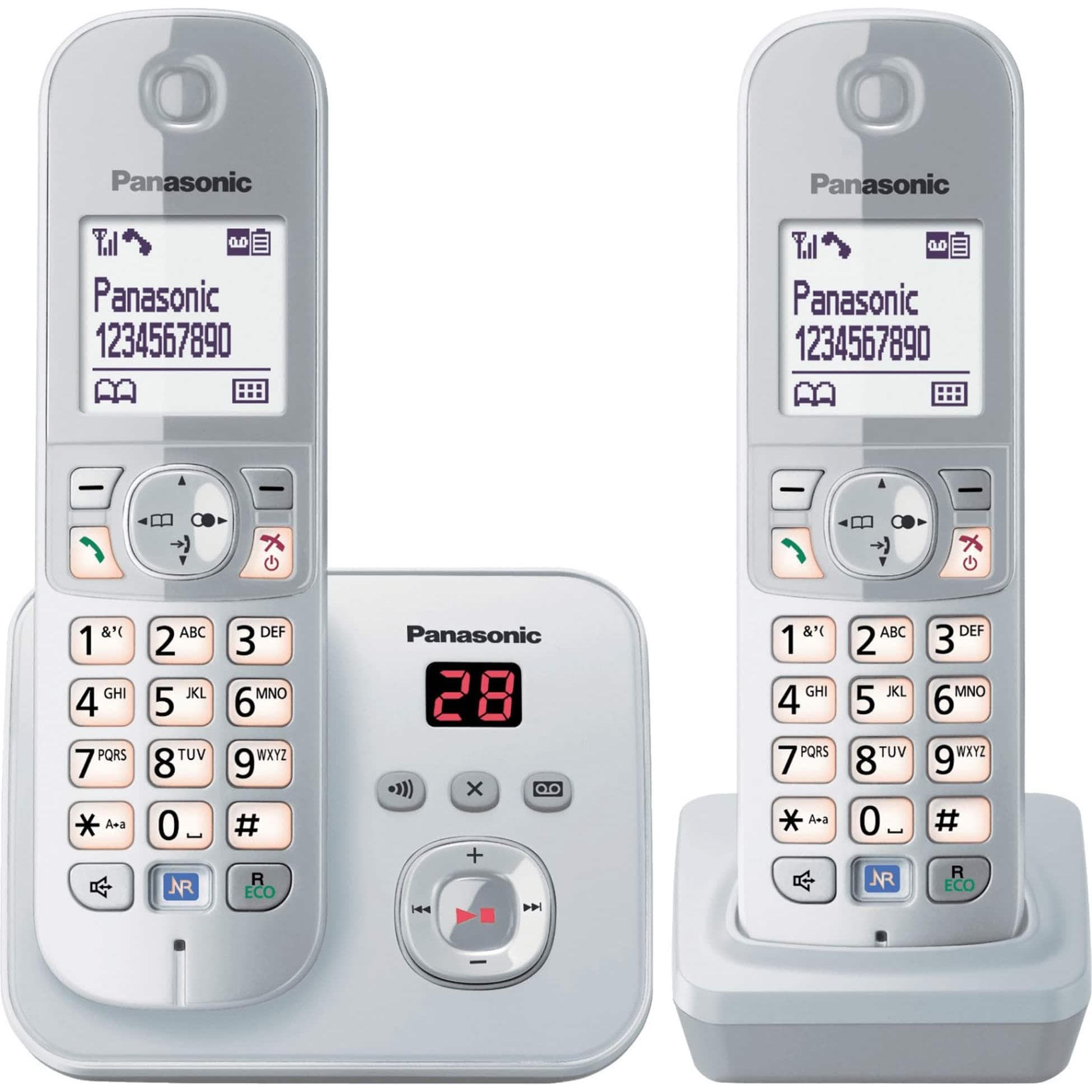 Panasonic KX-TG6822GS, Téléphone, Argent