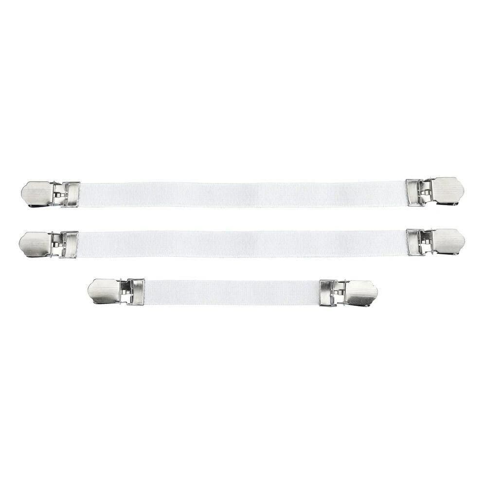 Wenko Pinces pour couvrir les planches à repasser, Repassage + entretien du linge : accessoires, Blanc
