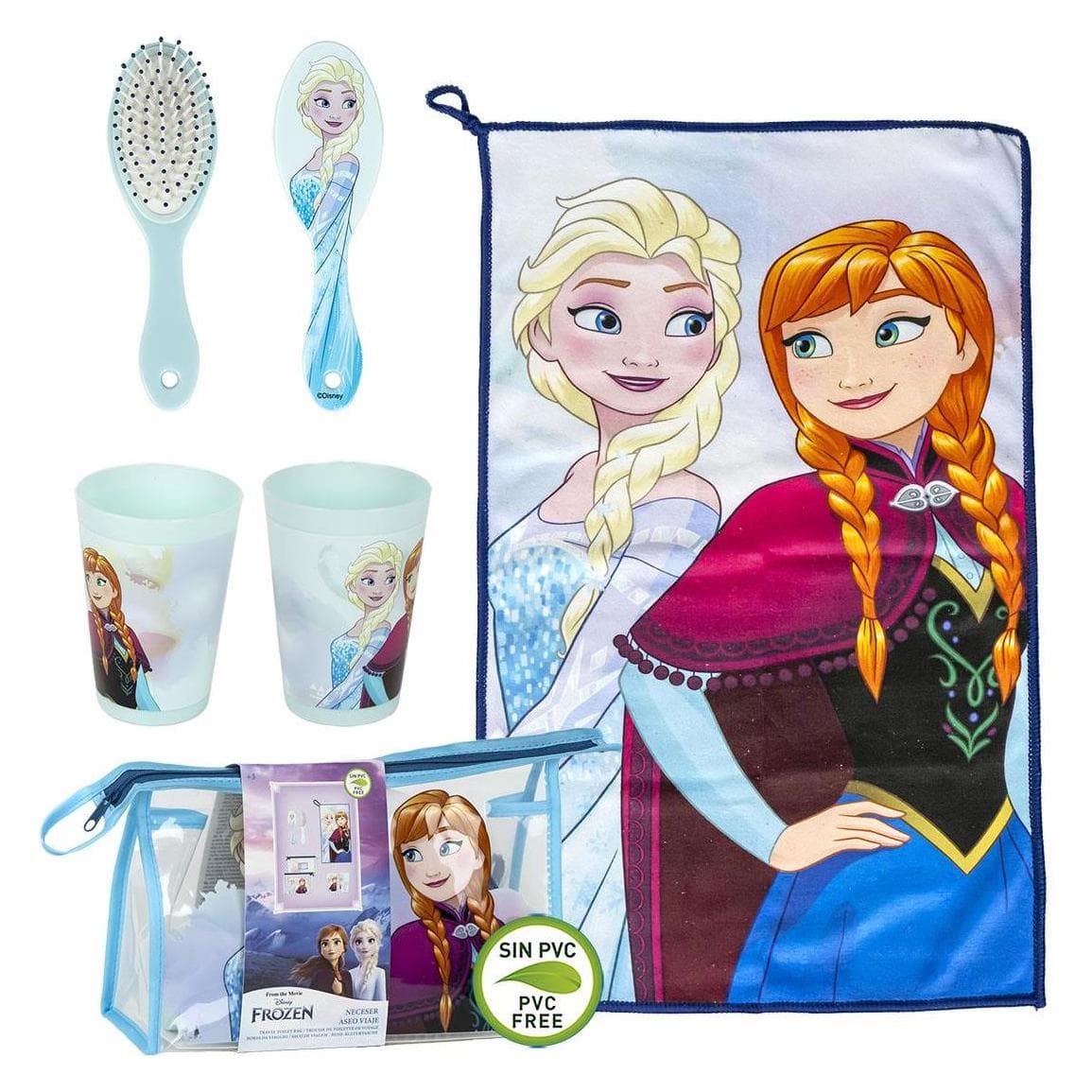 Cerda Sac de toilette Toiletbag Accessories - Frozen (2500002860), Trousse de toilette, Bleu