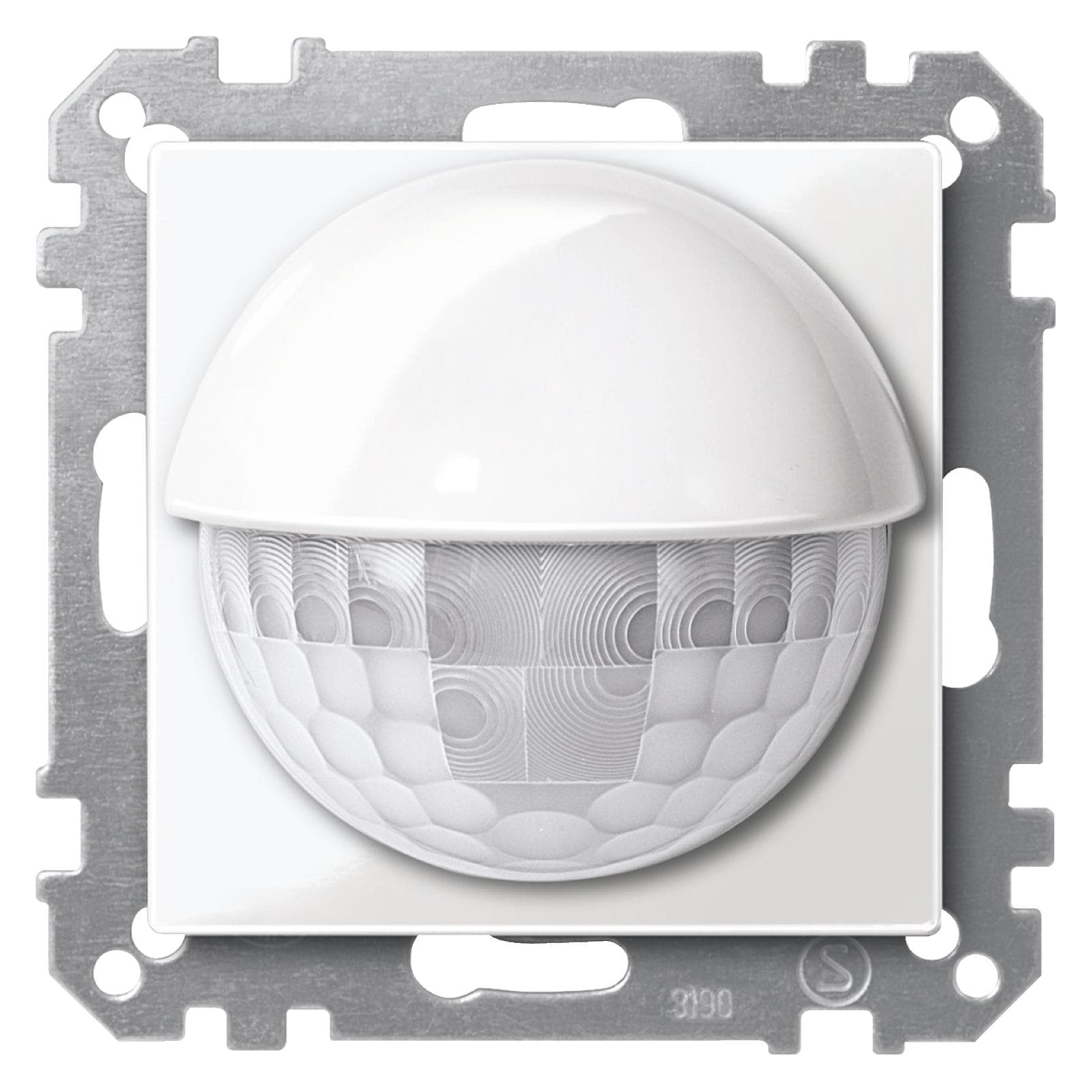 Schneider, Détecteur de mouvements, KNX ARGUS 180/2,20 m UP, blanc polaire brillant, système M MTN631719 (12 m)