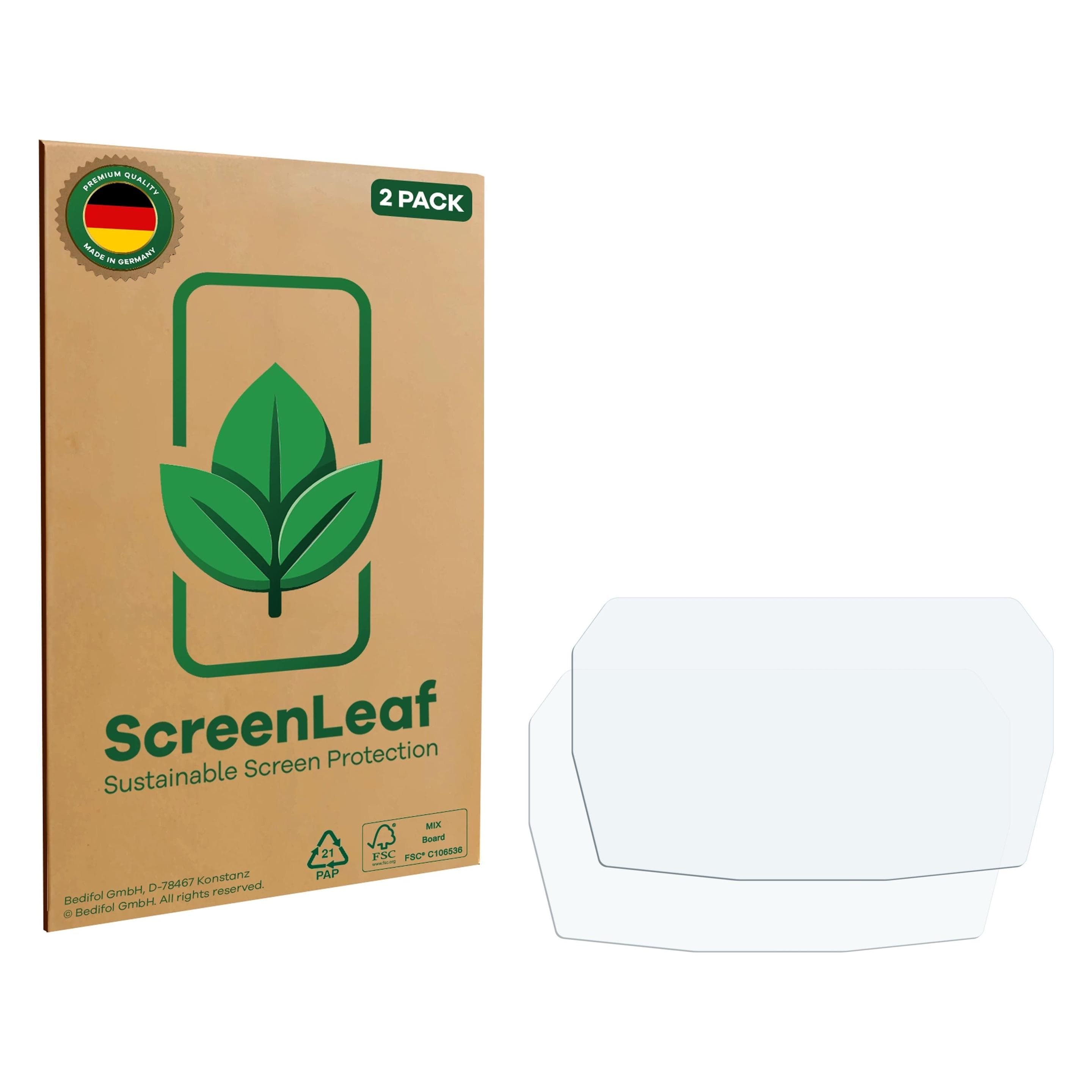 ScreenLeaf Film de protection d'écran, Protection d'écran Écologique, Clear, Anti-Rayures, Film de protection des appareils