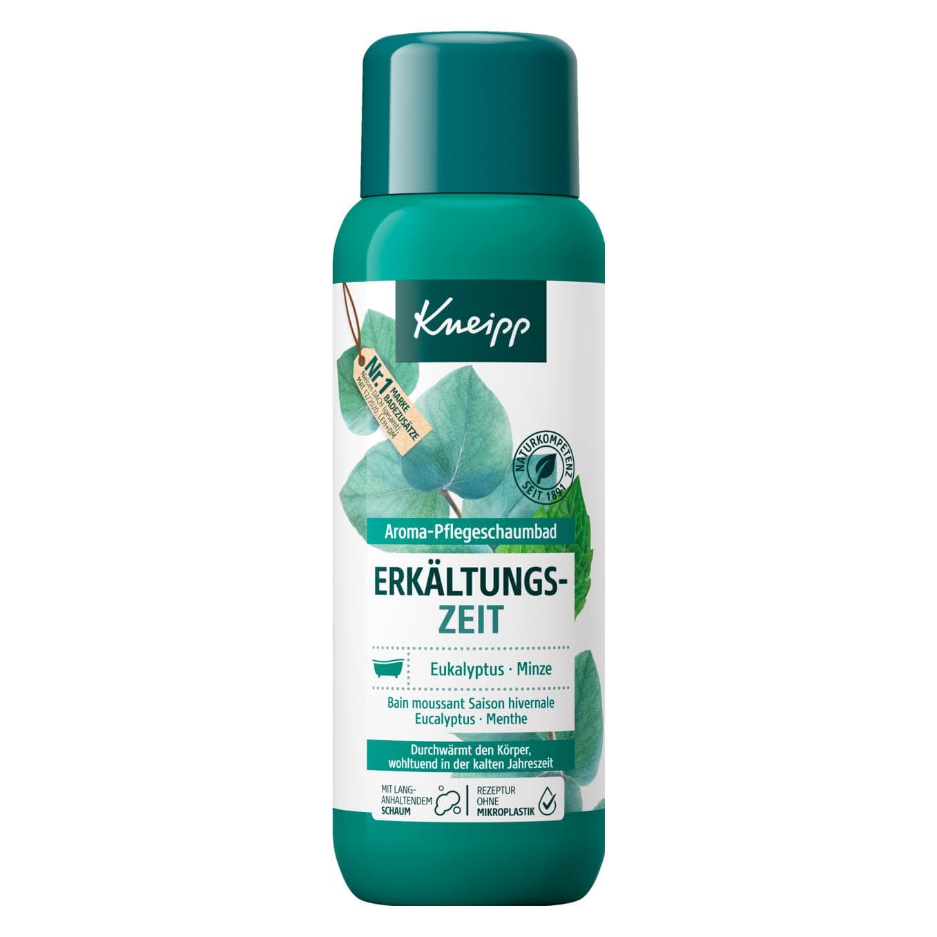 Kneipp, Sel + bain moussant, Saison hivernale (Bain moussant, 400 ml)