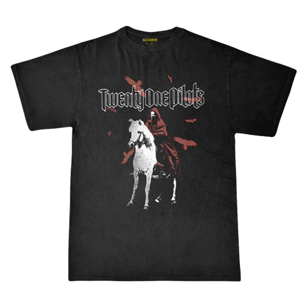 Twenty one pilots, Hommes, T-shirt, Bishop, Noir, (M)
