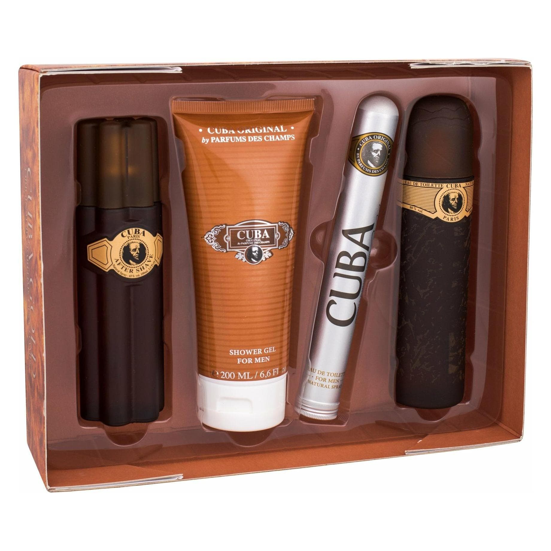 Cuba, Set cadeau beauté, Or (Coffret de parfum)