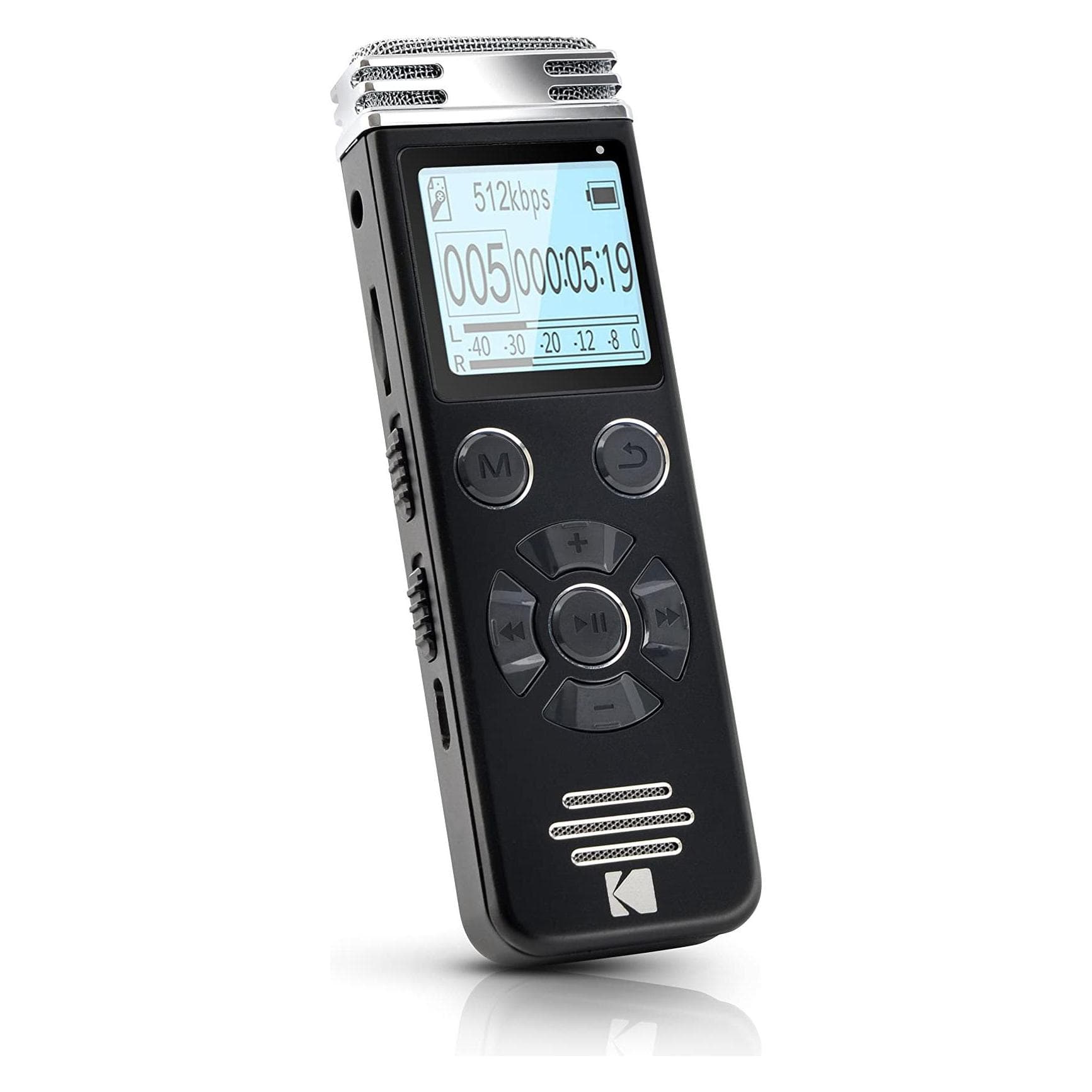 Kodak VRC 450 (8 Go), Dictaphone, Noir, Gris