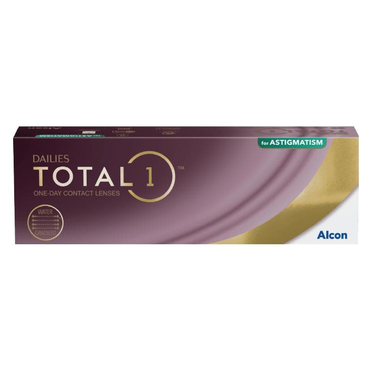 Air Optix, Lentilles de contact, HydraGlyde pour astigmates 6 (-6, Lentille mensuelle, 6 pcs, Torique)