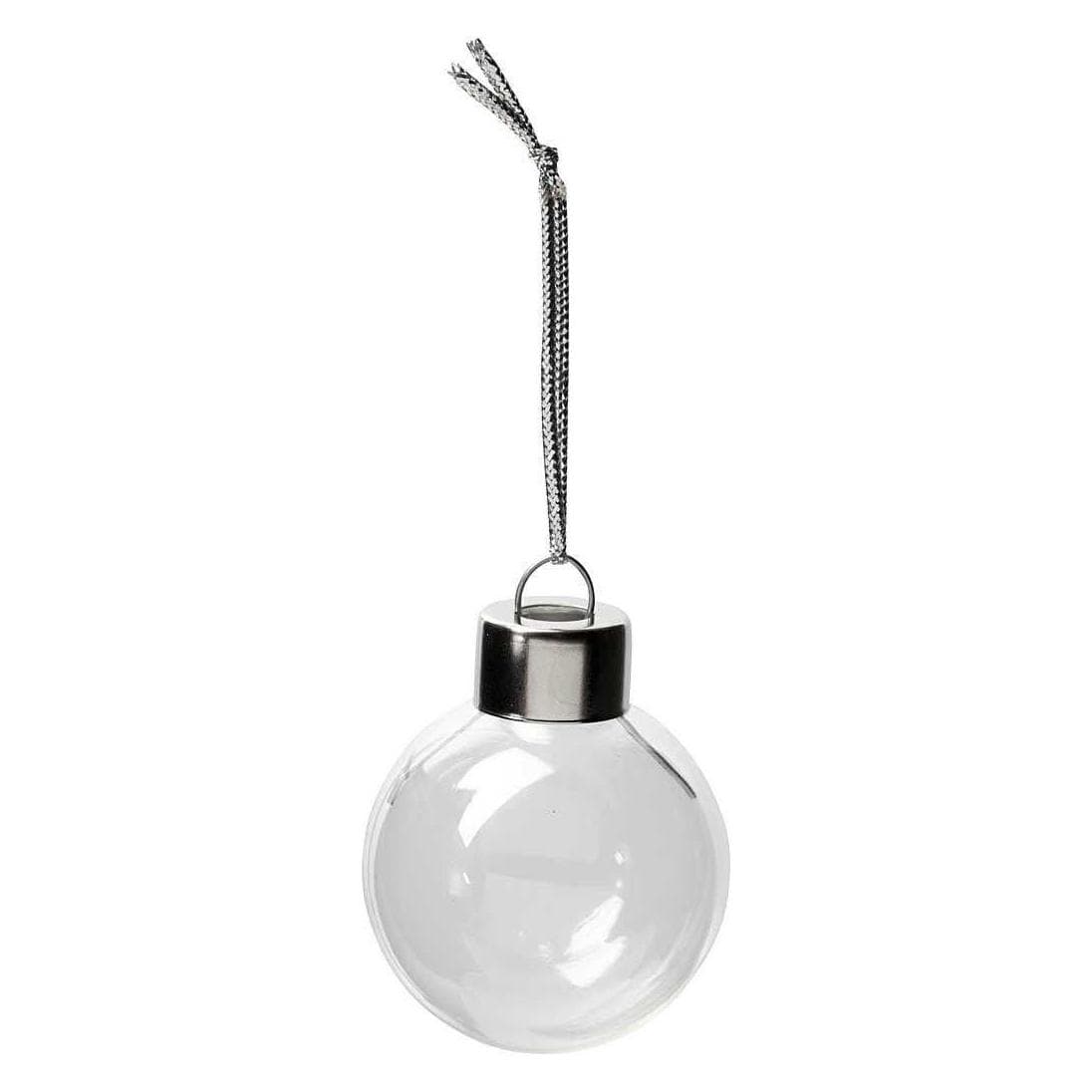 Creativ Company, Décorations de sapin de Noël, Boule de verre (1x)