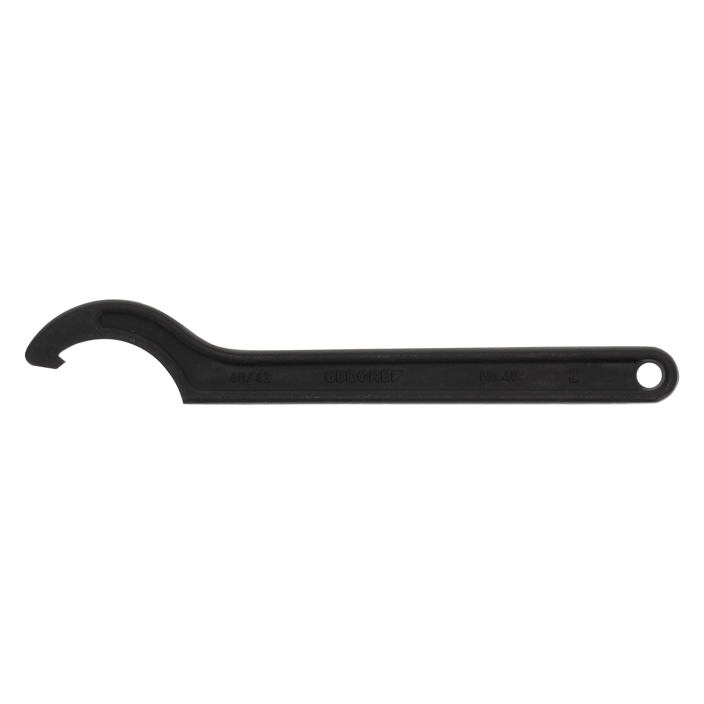 Gedore, Clé à molette, 40 40-42 Clé à ergots, DIN 1810 forme A, 40-42 mm (40 mm, 42 mm)