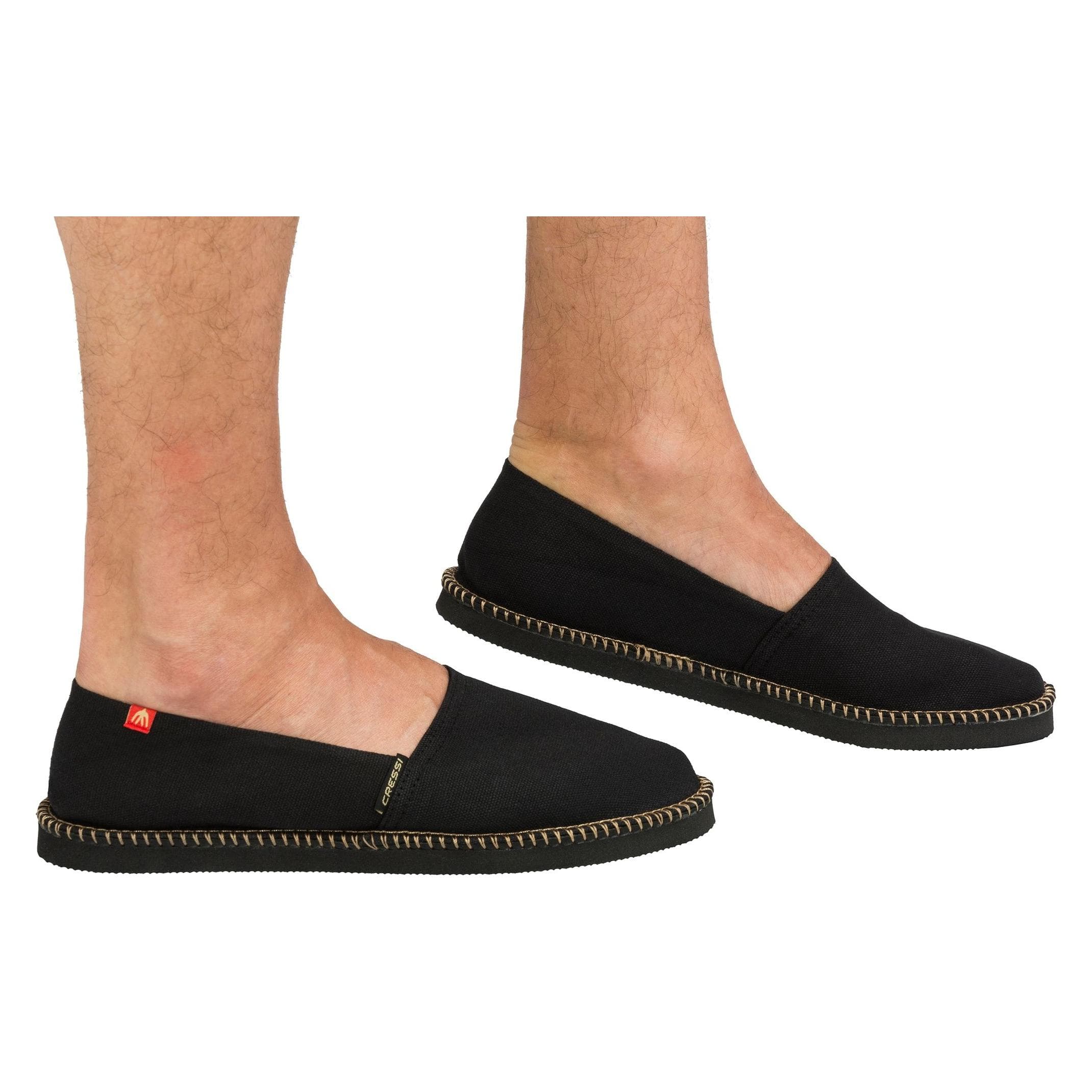 Cressi, Femmes, Espadrilles, Valencia, Noir, (39)
