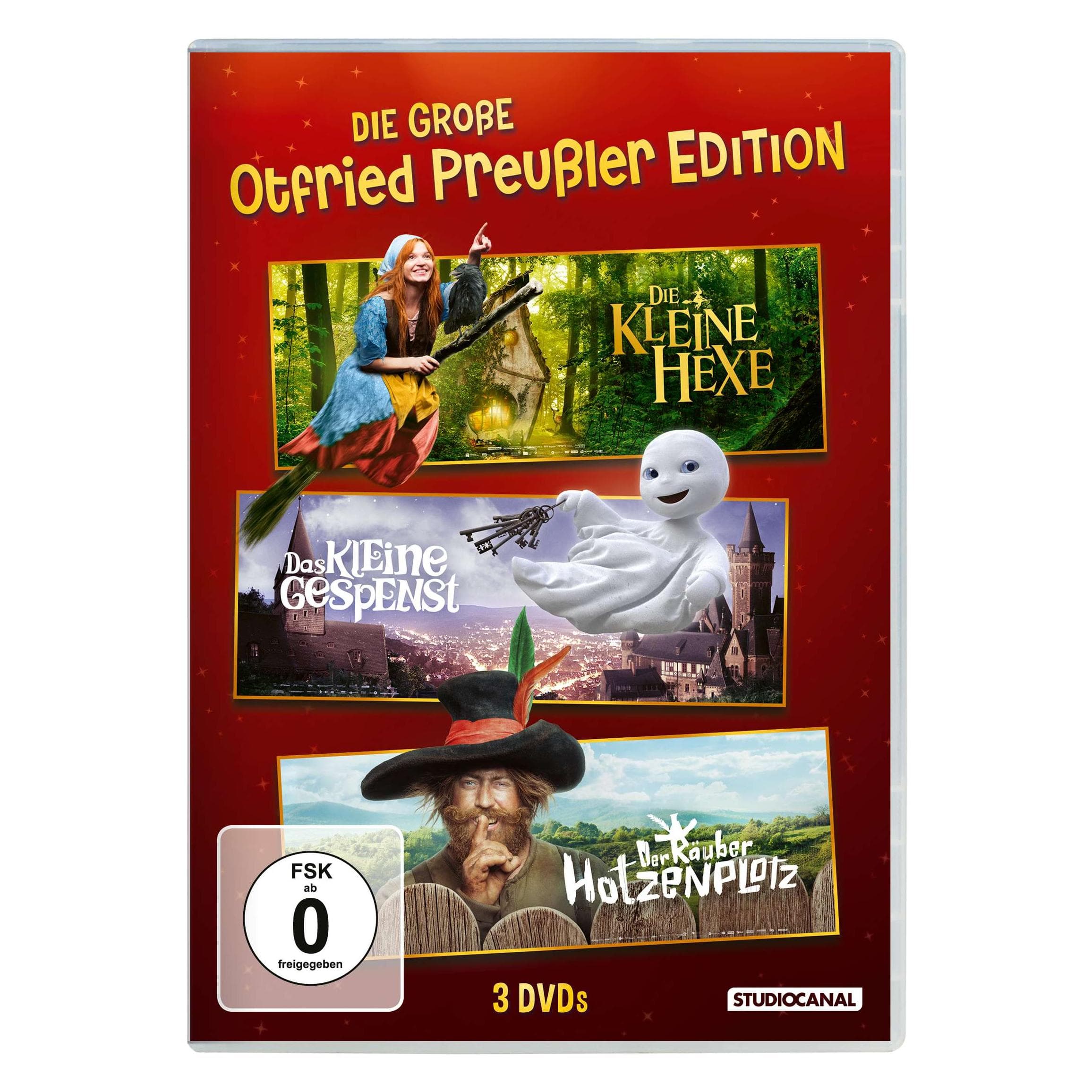 Otfried Preussler Edition (3 DVDs Hotzenplotz,Gespenst,Hexe), Livres audio de Otfried Preussler
