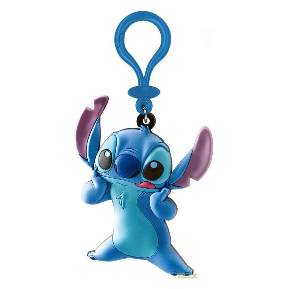 Monogram Int., Porte-clés, Lilo & Stitch PVC-Taschenanhänger Stitch, Multicolore