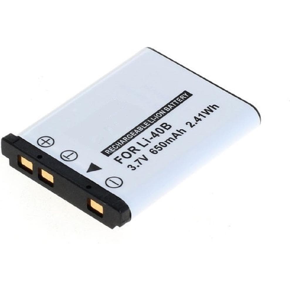AGI 13589 - 660 mAh - 3,7 V - Lithium Ion (Li-Ion) - 1 pièce(s) (Batterie de l'appareil photo), Alimentation pour appareil photo, Noir