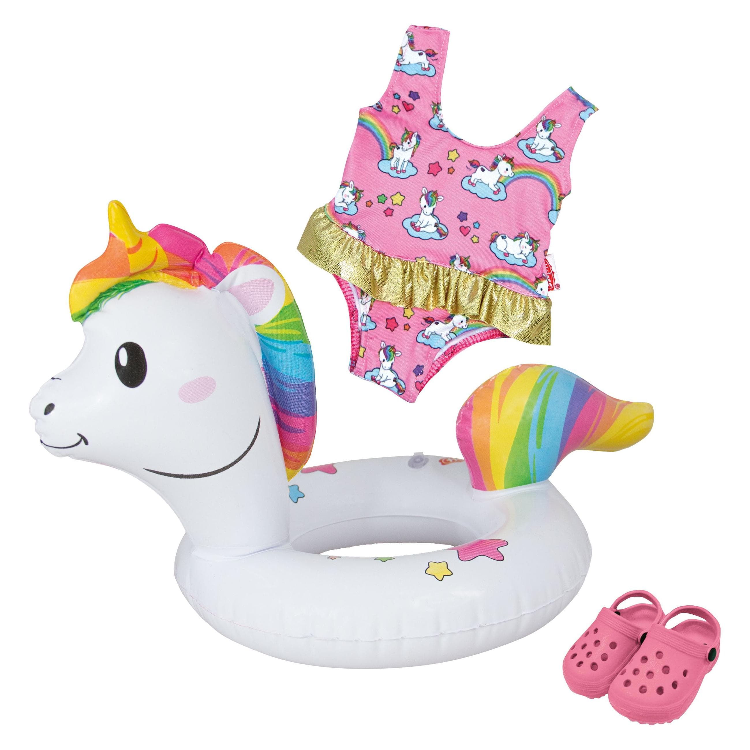 Heless Set de natation pour poupées Licorne