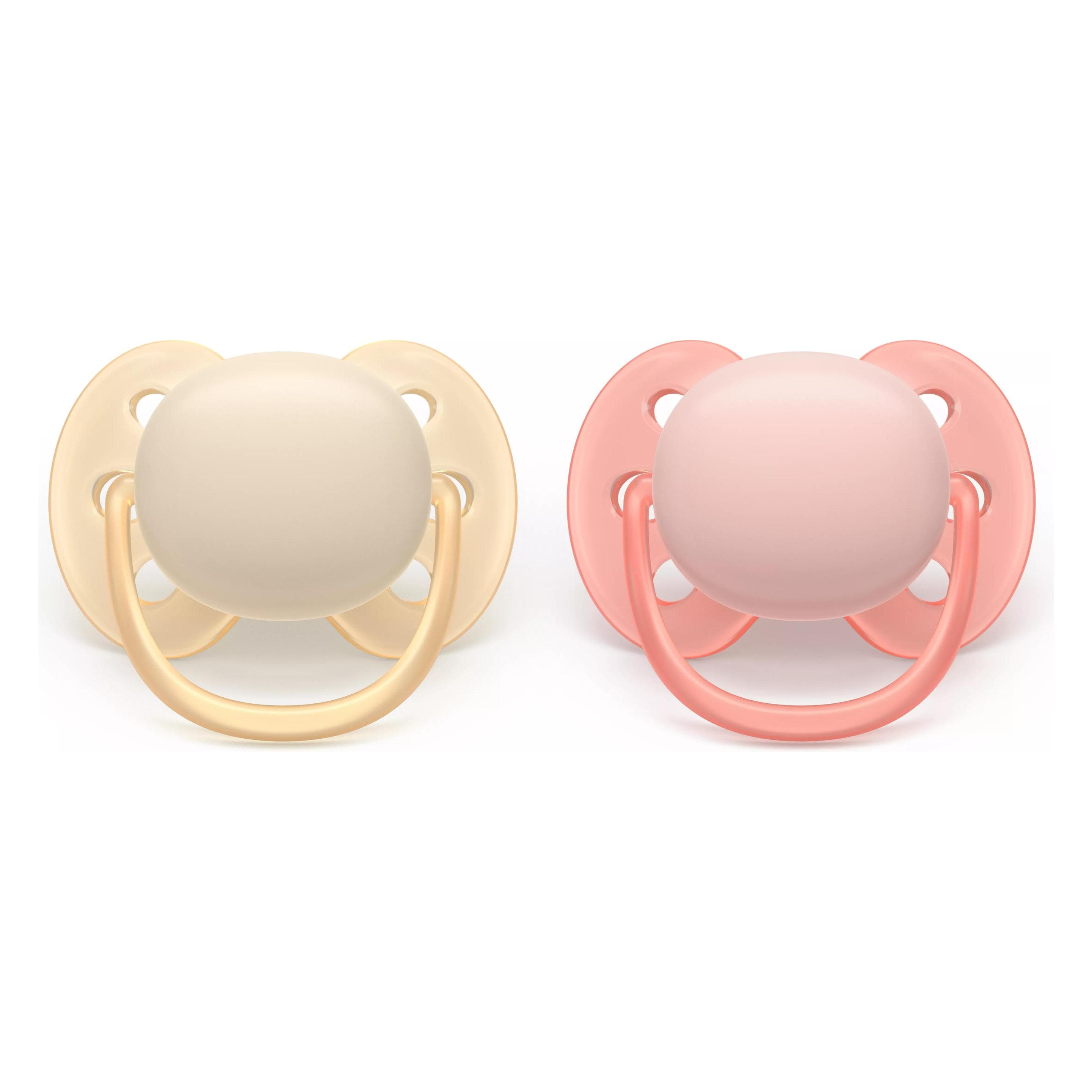 Philips Avent, Tétine, Ultra doux (2x, 0 - 6 Mois)