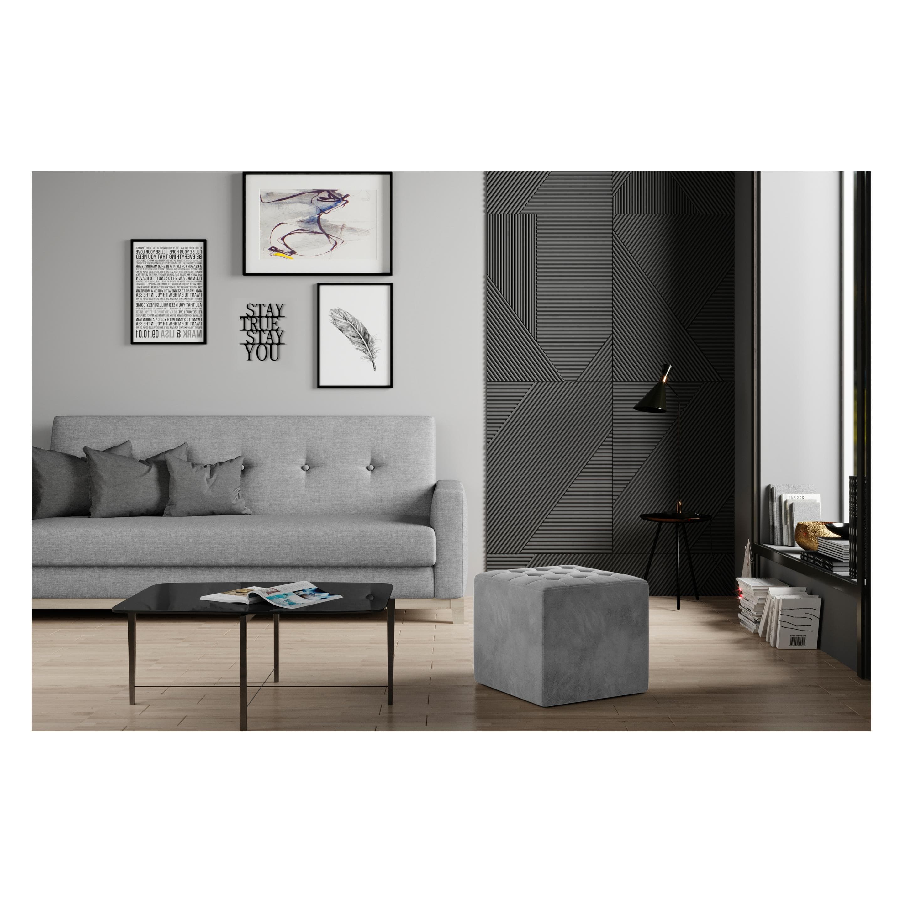 ELTAP, Tabouret, Nolla (40 x 40 x 41 cm)