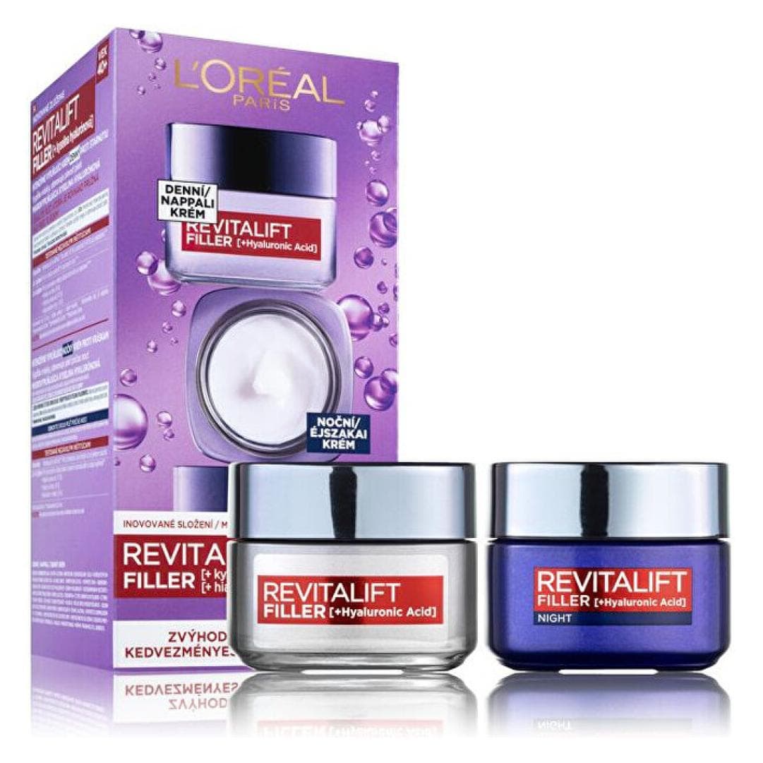 L'Oréal Paris, Crème pour les mains, Revitalift Filler HA Kit duo (50 ml)