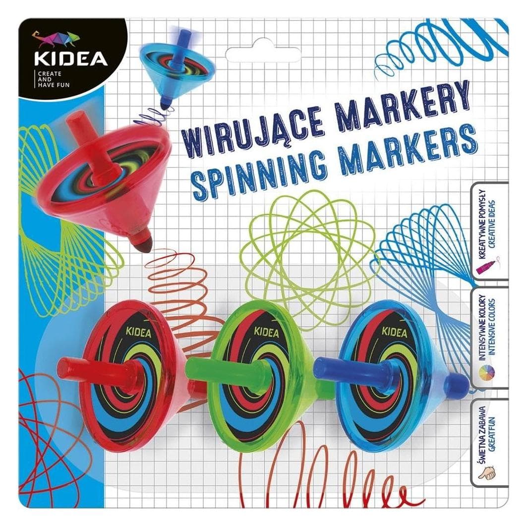 Derform, Marqueur, Spinnmarker 3 Stk. KIDEA (3x)