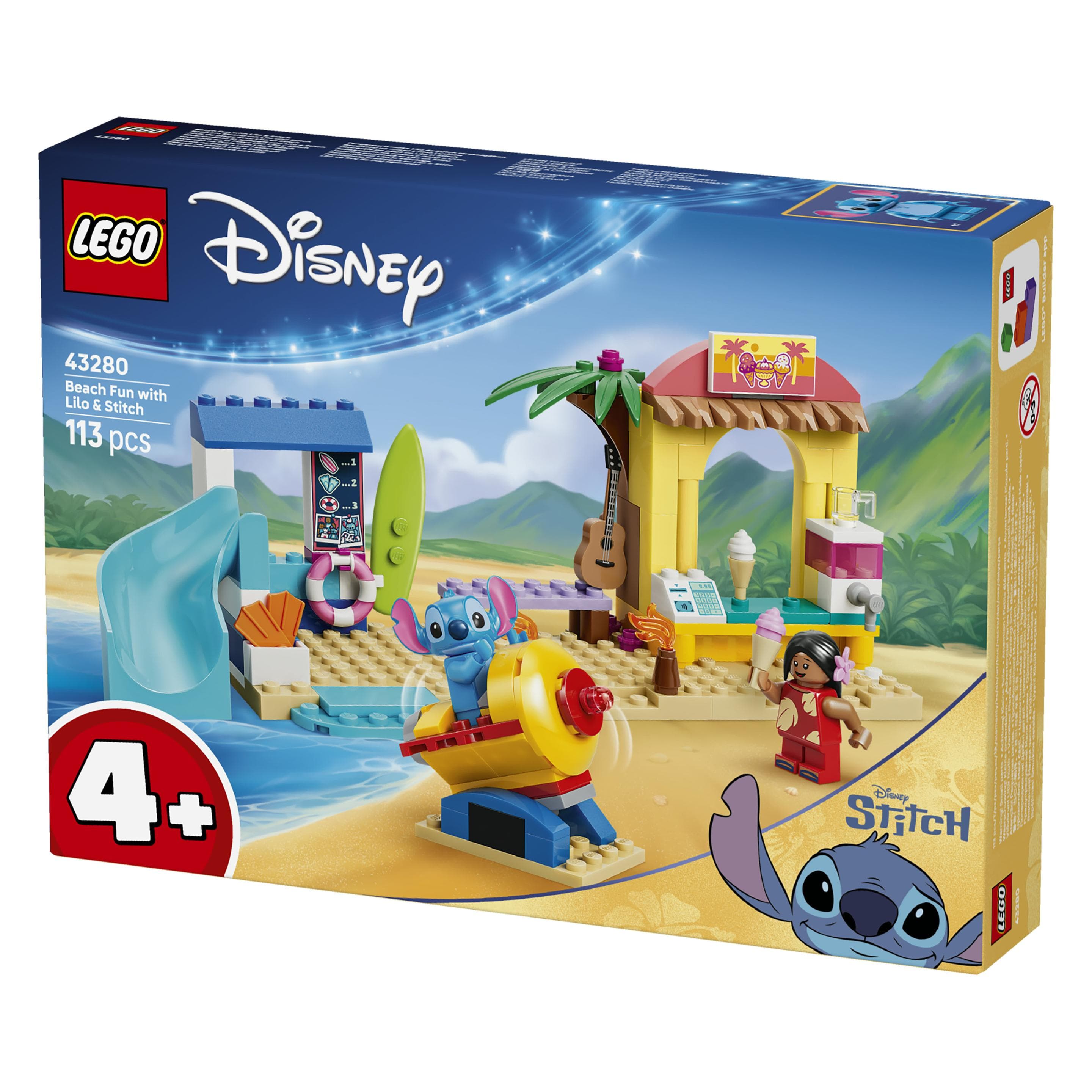 LEGO Amusez-vous à la plage avec Lilo et Stitch (43280, LEGO Disney)