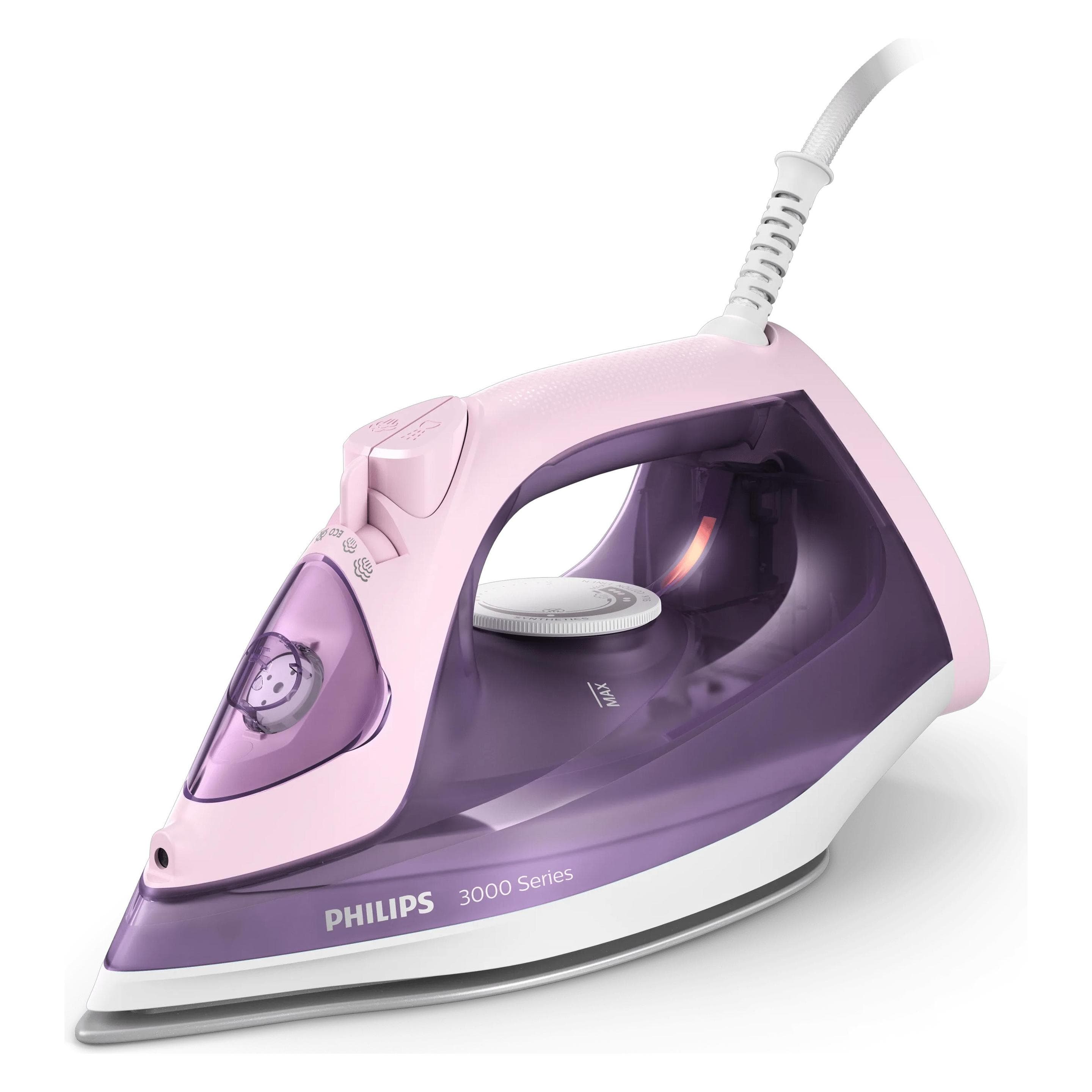 Philips 3000 series DST3020/30 Bügeleisen, Fer à repasser, Violet, Pink